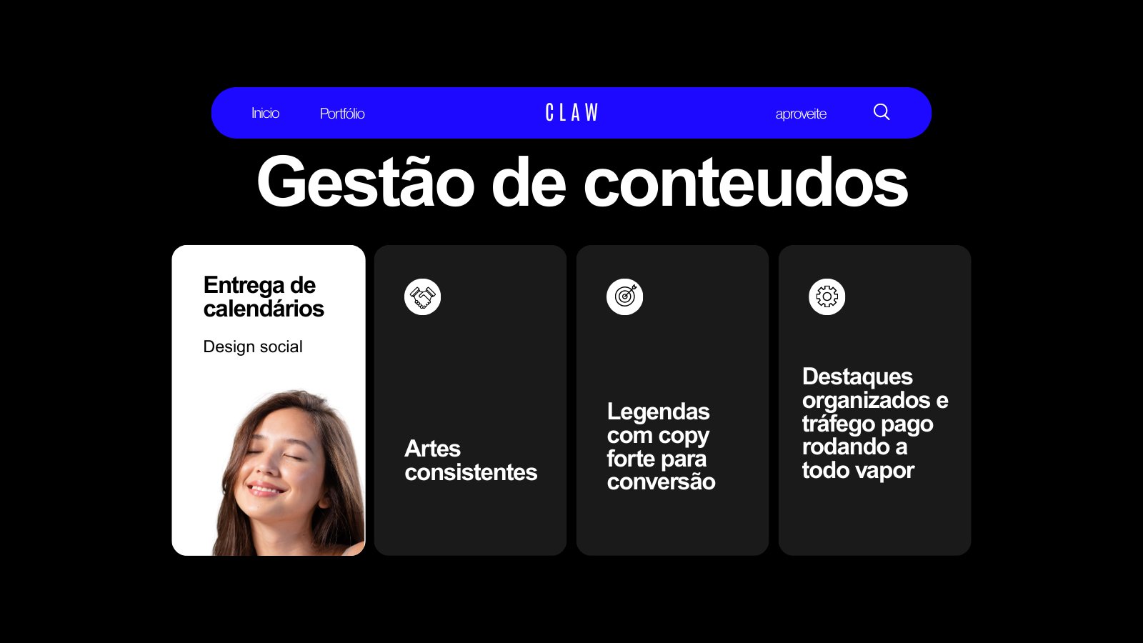 Case Gestão de Conteúdo — social media
